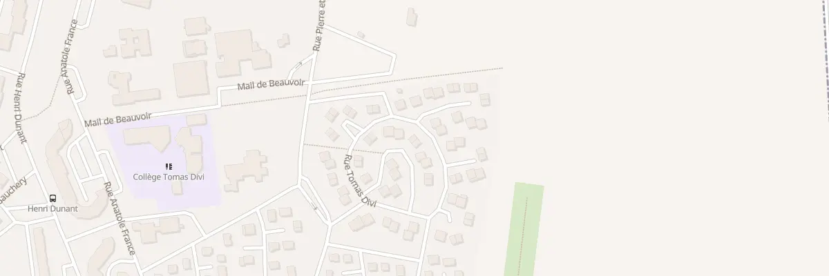 Plan du 3 Rue Tomas Divi à Châteaudun