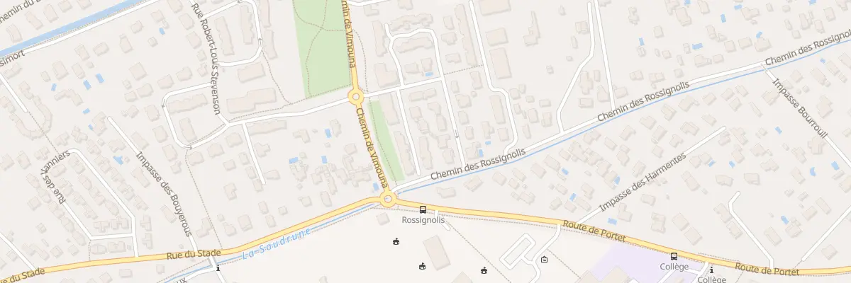 Plan du 5 Imp Maurice et Katia Krafft à Villeneuve-Tolosane