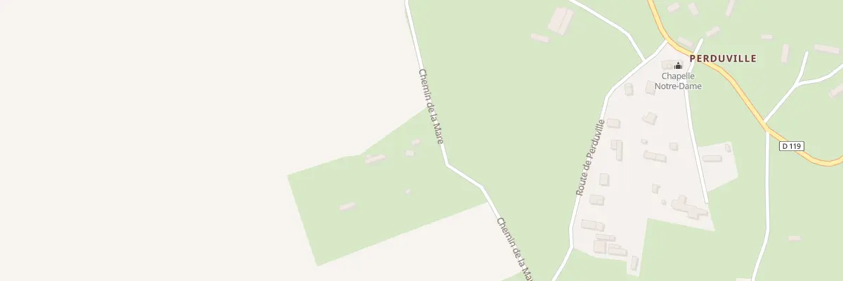Plan du 229 Che de la Mare à Bosc-Mesnil