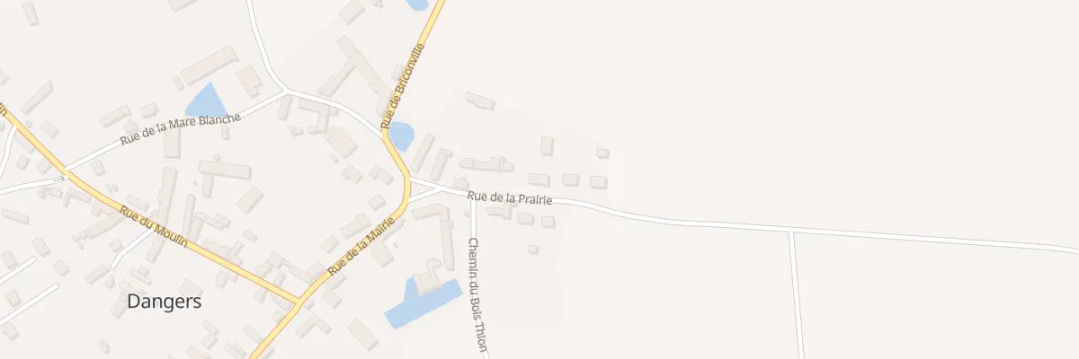 Plan du 9 Rue de la Prairie à Dangers