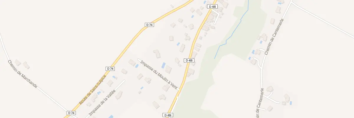 Plan du 271 Moulin A Vent à Beaumont-sur-Lèze