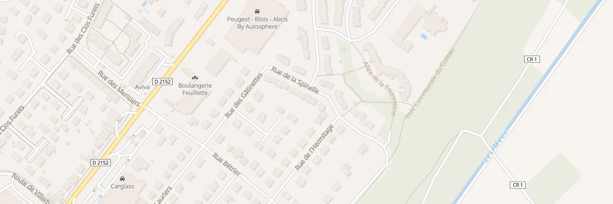 Plan du 3 Rue de la Spinelle à La Chaussée-Saint-Victor