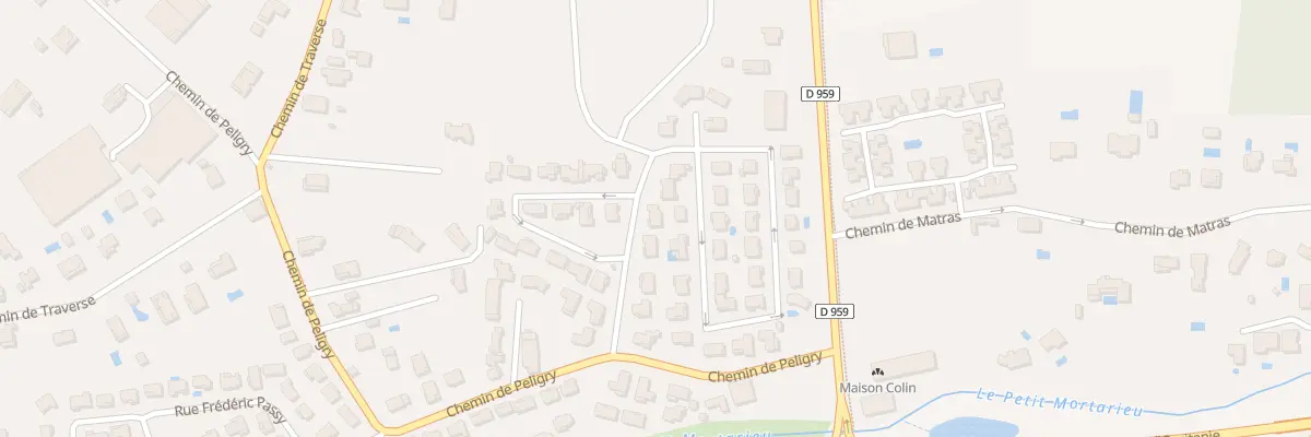 Plan du 10 Rue Wolfgang Amadeus Mozart à Montauban