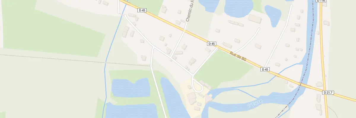 Plan du 4 Che du Couesnon à Marcilly-sur-Eure