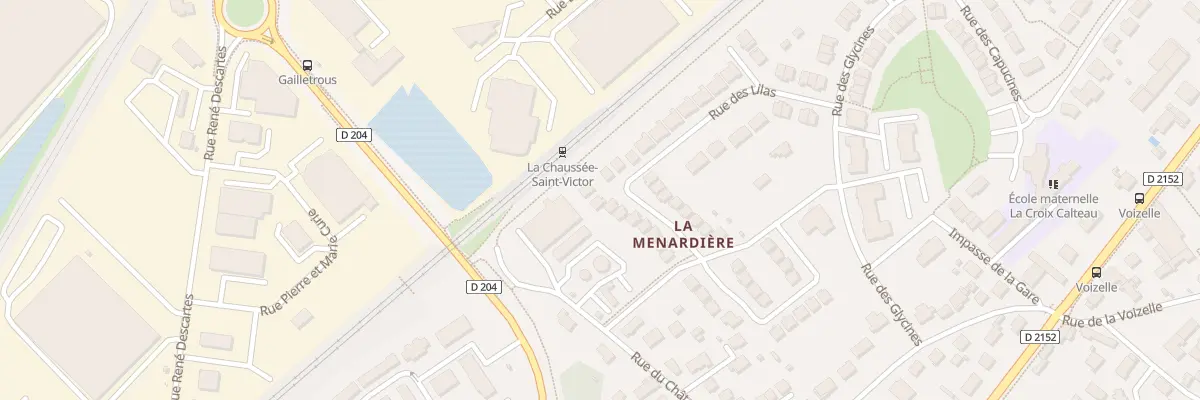 Plan du 33 Rue des Lilas à La Chaussée-Saint-Victor