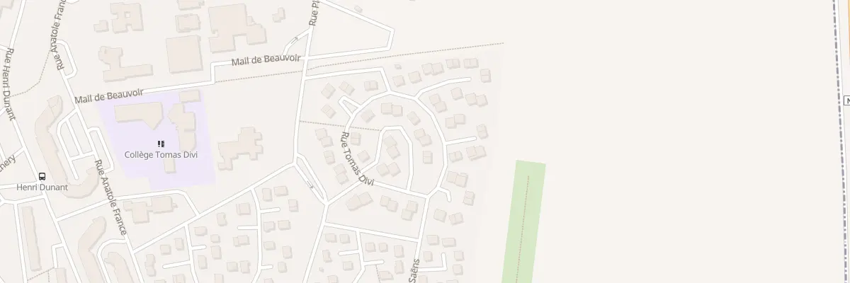 Plan du 9 Rue Tomas Divi à Châteaudun
