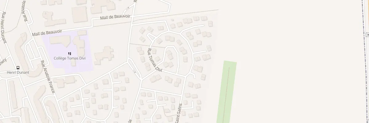 Plan du 13 Rue Tomas Divi à Châteaudun