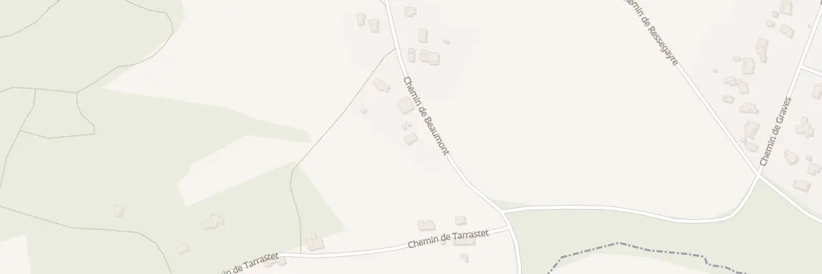Plan du 2405 Che de Beaumont à Eaunes