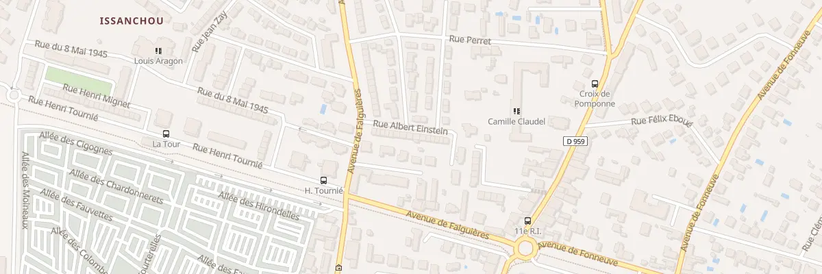 Plan du 16 Rue Albert Einstein à Montauban