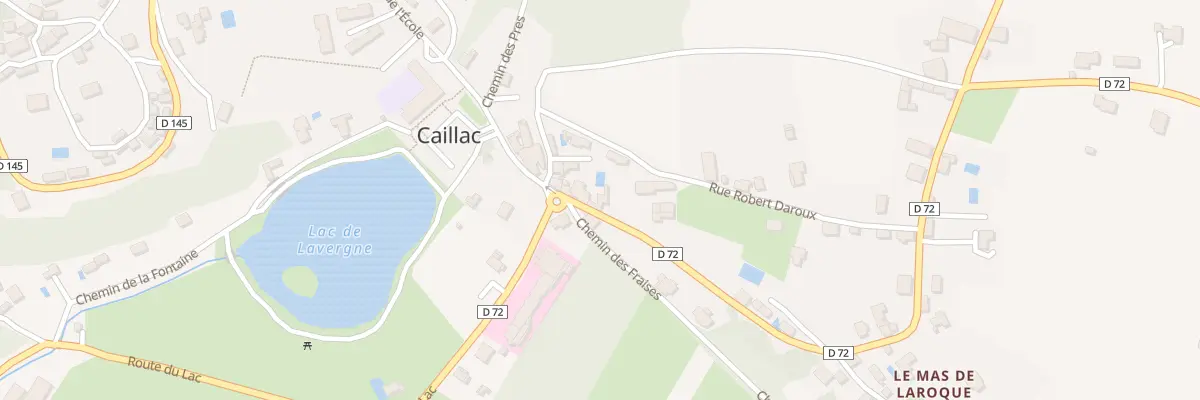 Plan du 5022 Mas de Lacroix à Caillac