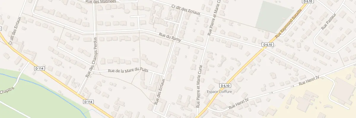 Plan du 16 Rue des Erriaux à Saint-Georges-sur-Eure