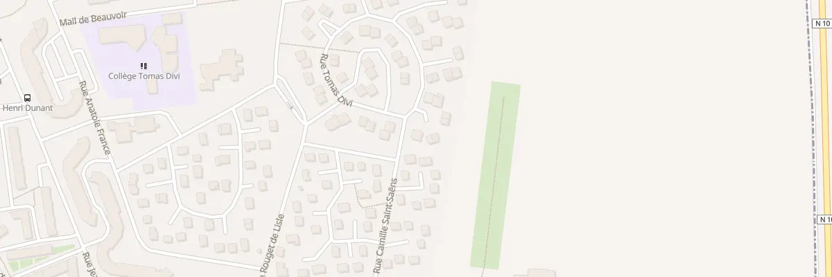Plan du 60 Rue Tomas Divi à Châteaudun