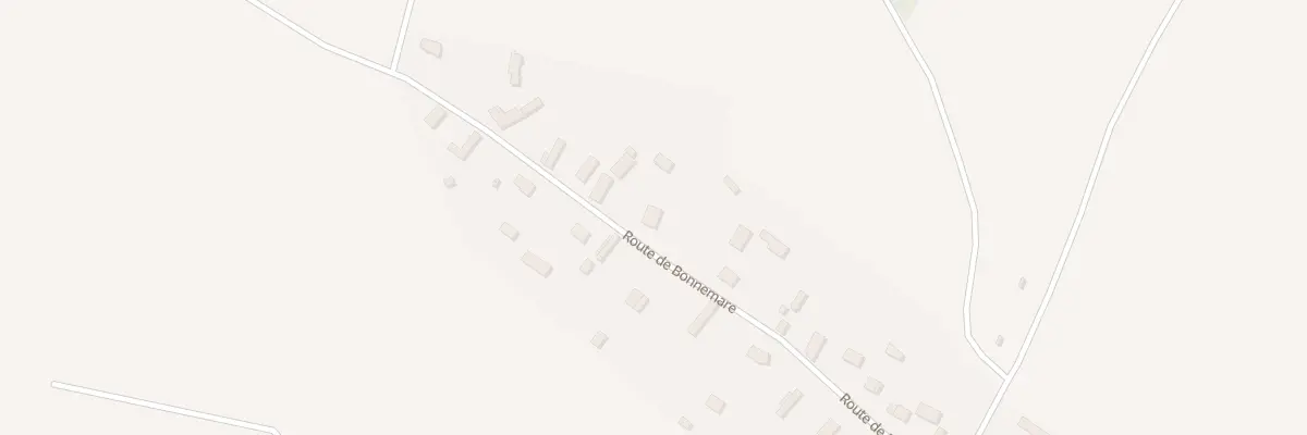 Plan du 104 Rte de Bonnemare à Bacqueville