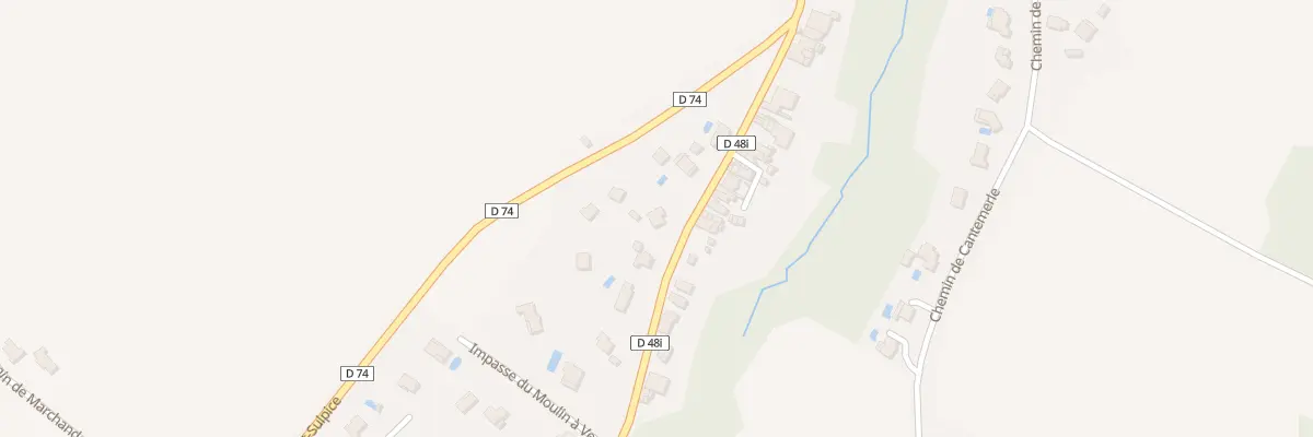 Plan du 5002F Rue Lapeyrere à Beaumont-sur-Lèze