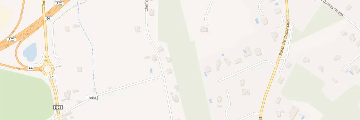 Plan du 677 Che du Côteau à Montauban