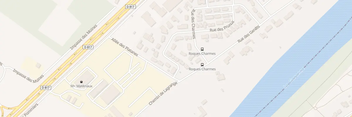 Plan du 16 Rue des Tulipes à Roques