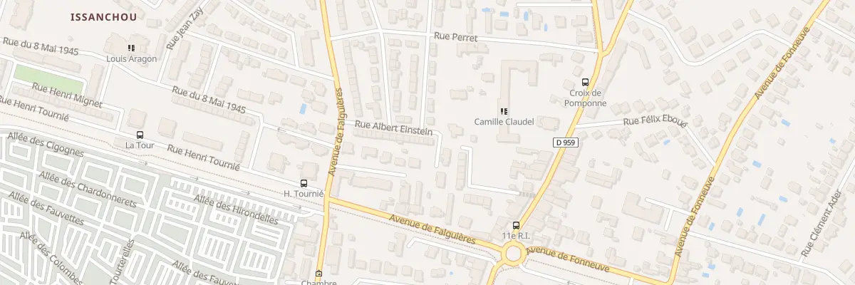 Plan du 28 Rue Albert Einstein à Montauban