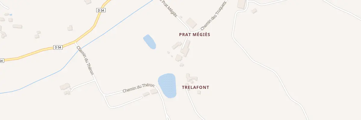 Plan du 5004 Prat Megies à Cézac