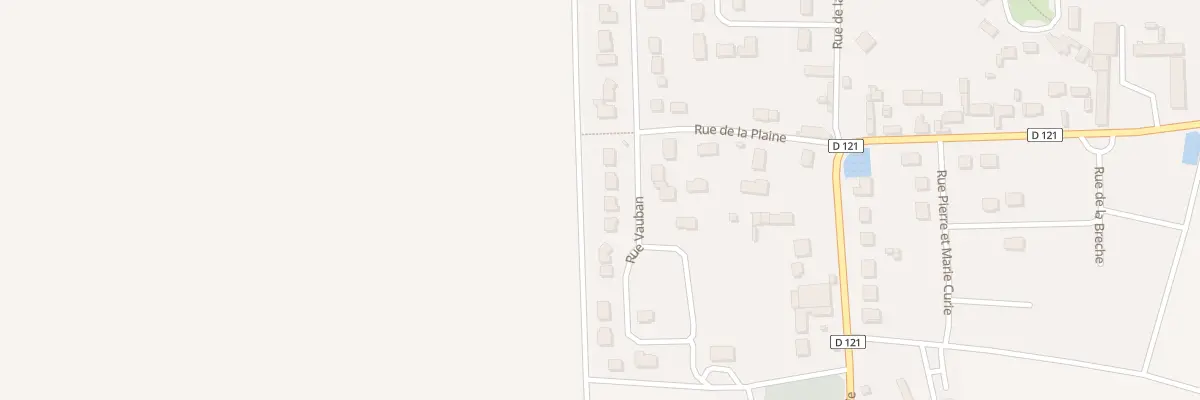 Plan du 38 Rue Vauban à Saint-Aubin-des-Bois