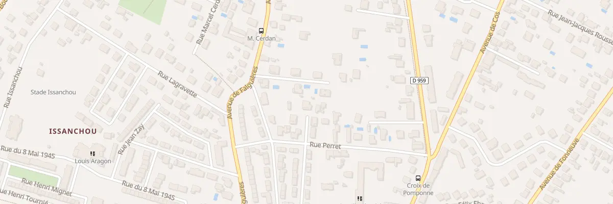 Plan du 204 Rue Perret à Montauban