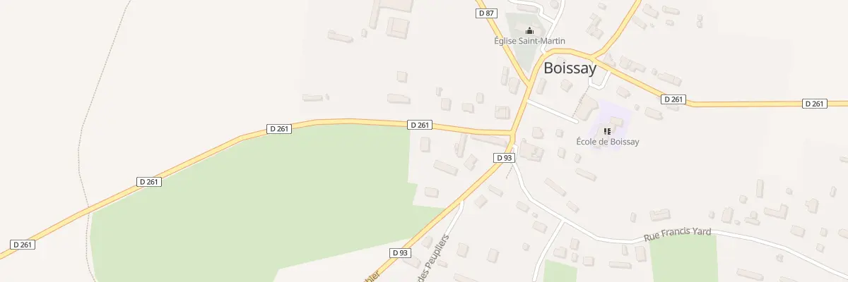 Plan du 127 Rue de la Briqueterie à Boissay