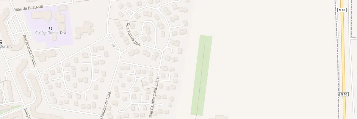 Plan du 56 Rue Tomas Divi à Châteaudun