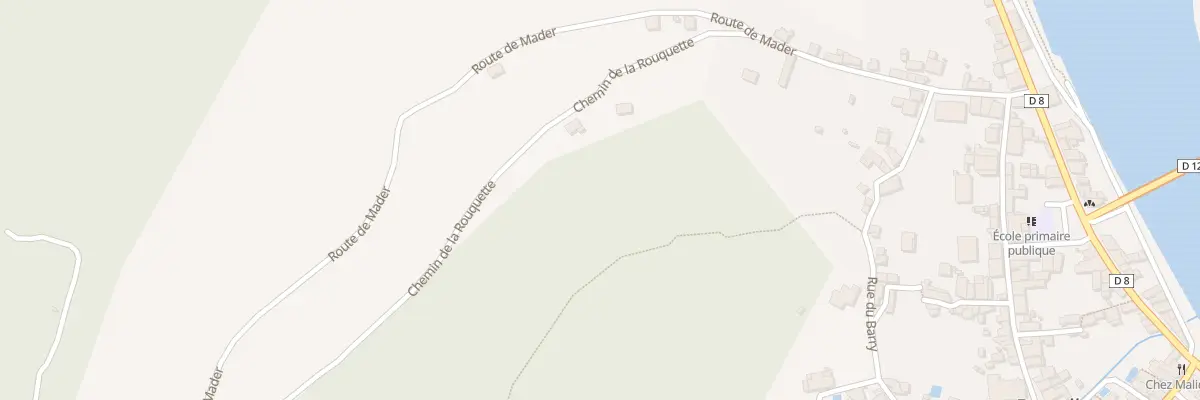 Plan du 214 Che de la Rouquette à Douelle