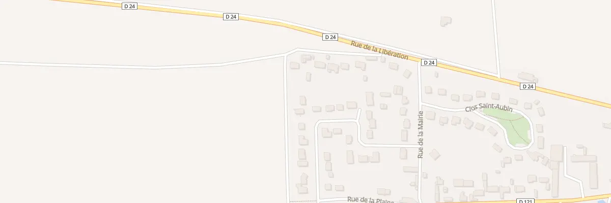 Plan du 18 Rue Vauban à Saint-Aubin-des-Bois