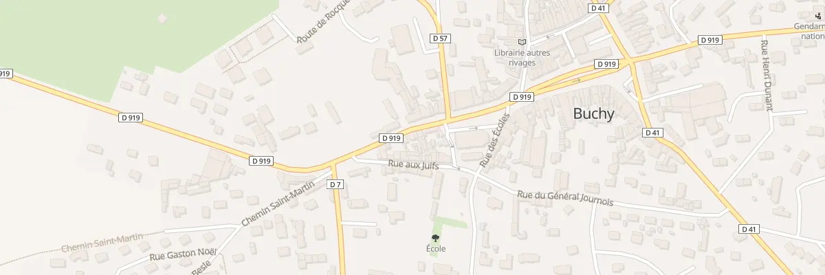 Plan du 243 Rte de Rouen Buchy à Buchy