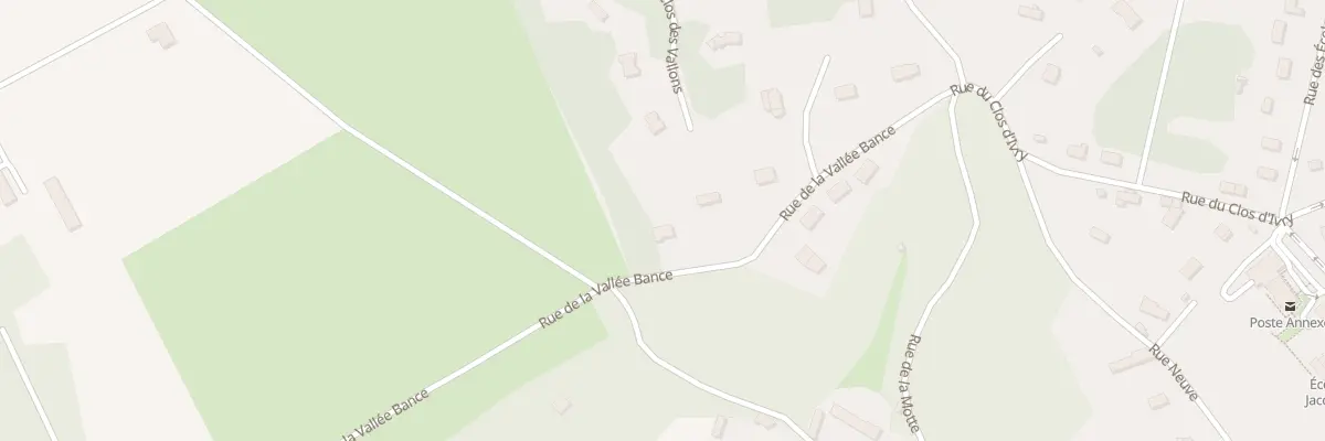 Plan du 18 Rue de la Vallée Bance à Houlbec-Cocherel