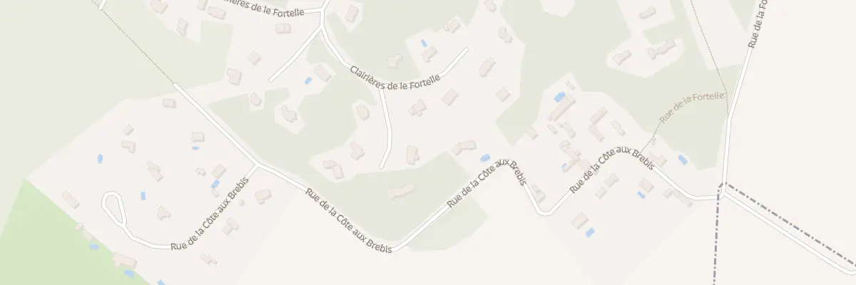 Plan du 28 Clairieres de la Fortelle à Houlbec-Cocherel