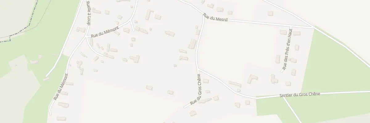 Plan du 124 Rue du Gros Chene à Perruel