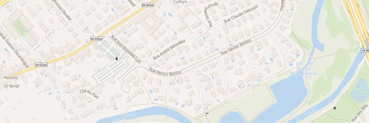 Plan du 40 Rue Hector Berlioz à Tournefeuille