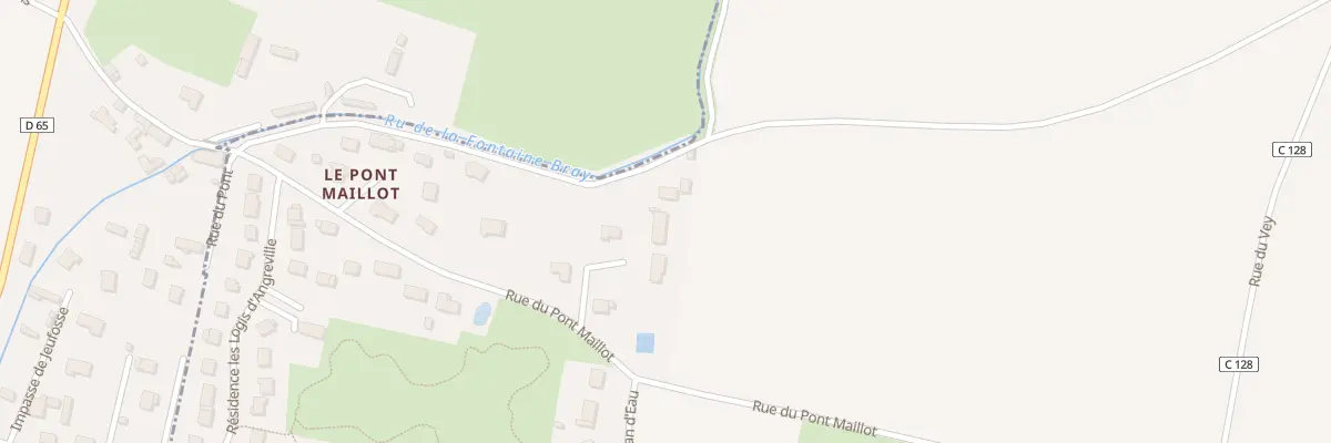 Plan du 15 Rue du Pont Maillot à Saint-Aubin-sur-Gaillon