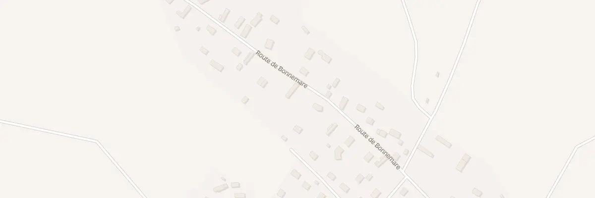 Plan du 99 Rte de Bonnemare à Bacqueville