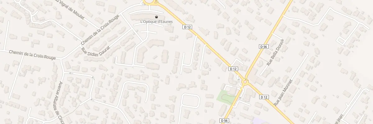 Plan du 185 Rte de Muret à Eaunes