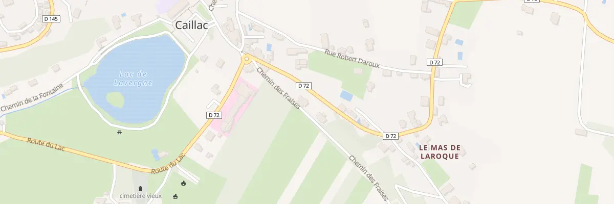 Plan du 5228 Mas de Lacroix à Caillac