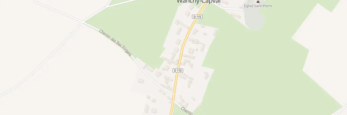 Plan du 31 Rue Grande Rue à Wanchy-Capval
