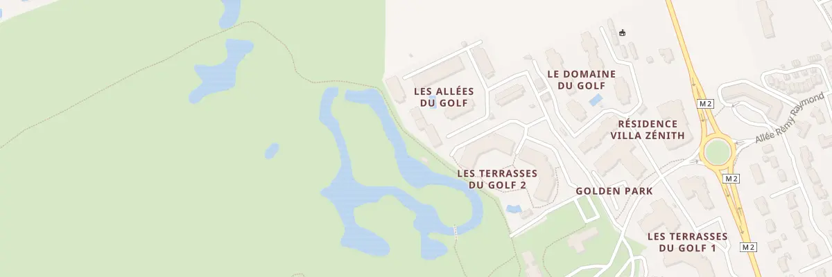 Plan du 2 Les Allees du Golf à Seilh
