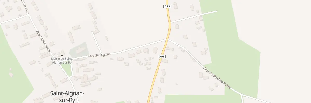 Plan du 240 Rue de l’Eglise à Saint-Aignan-sur-Ry