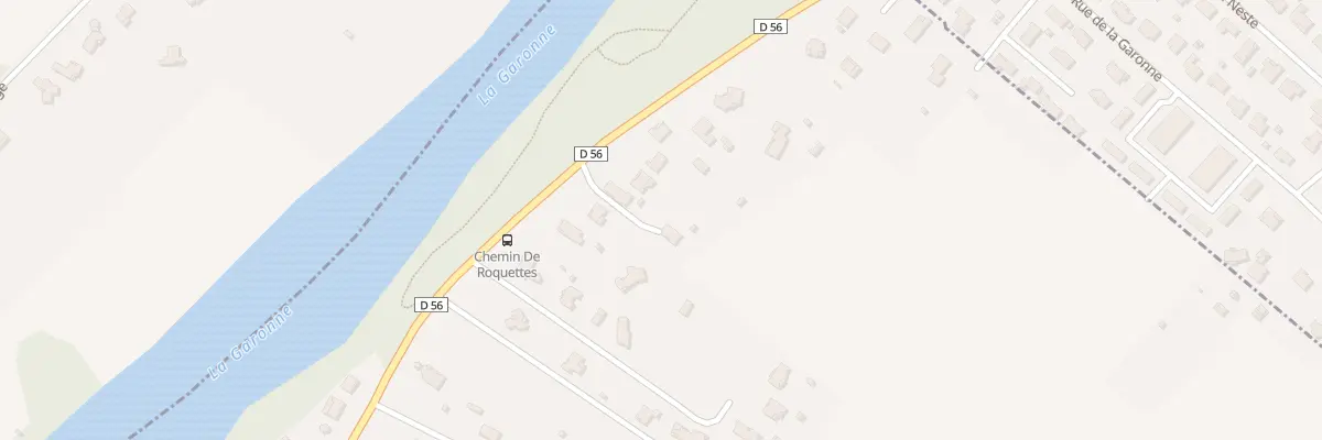 Plan du 74B Che de Roquettes à Saubens
