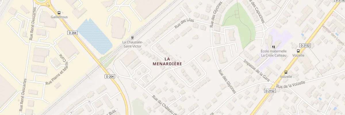 Plan du 28 Rue des Lilas à La Chaussée-Saint-Victor