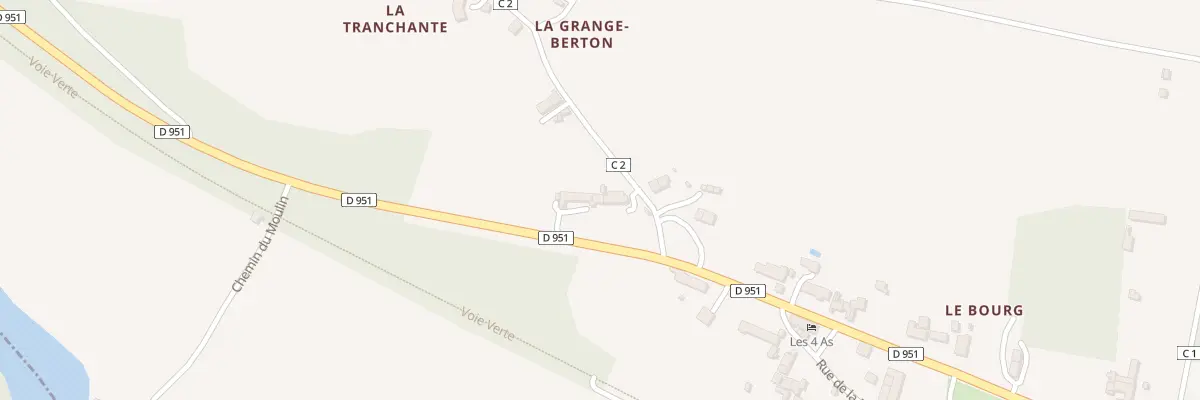 Plan du 5041 La Grange Berton à Chitray