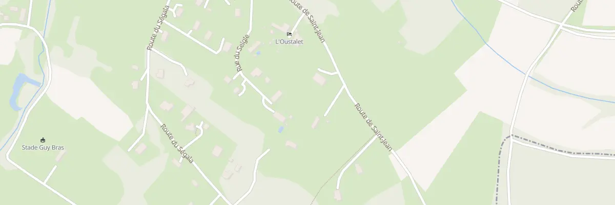 Plan du 60 Rte de Saint Jean à Payrignac