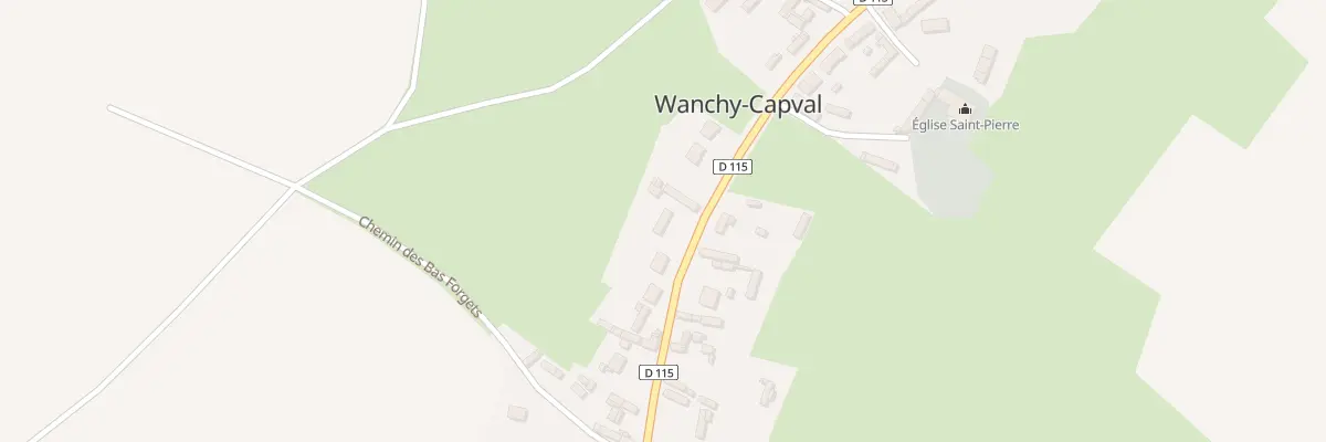 Plan du 5057 Le Bourg à Wanchy-Capval