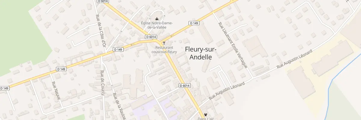 Plan du 83 Rue Pouyer Quertier à Fleury-sur-Andelle
