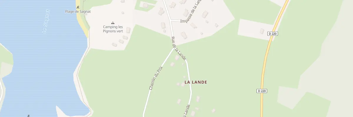 Plan du 1 Che du Prix à Bessines-sur-Gartempe