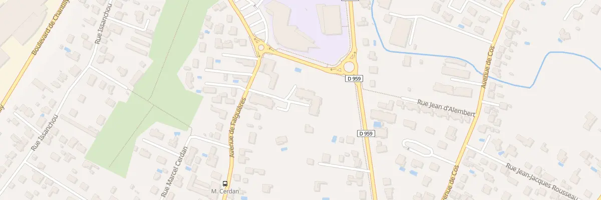 Plan du 770 Av de Falguières à Montauban
