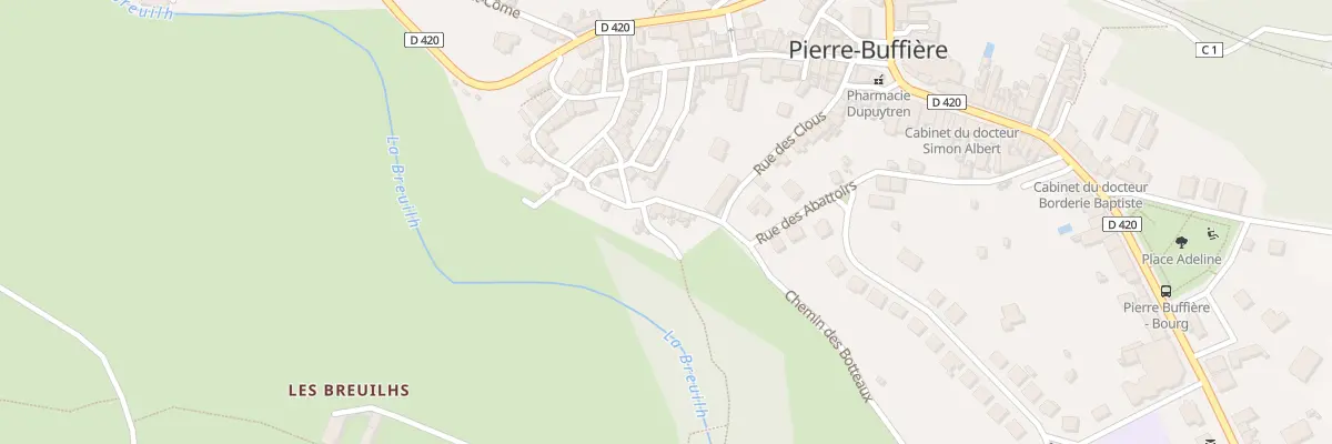 Plan du 5066 Rue Porte-Archambault à Pierre-Buffière