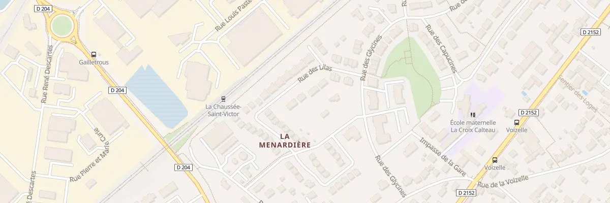 Plan du 14 Rue des Lilas à La Chaussée-Saint-Victor